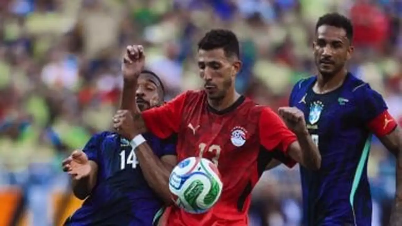 مصر تواجه البرازيل في مباراة تحضيرية مثيرة قبل كأس العالم